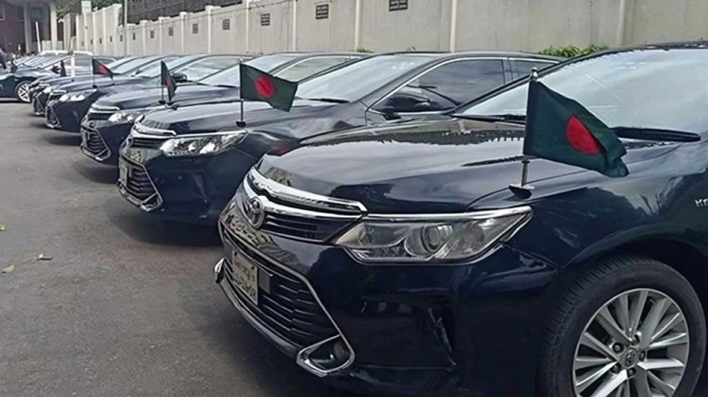 নতুন মন্ত্রীদের জন্য প্রস্তুত ৩৭ গাড়ি